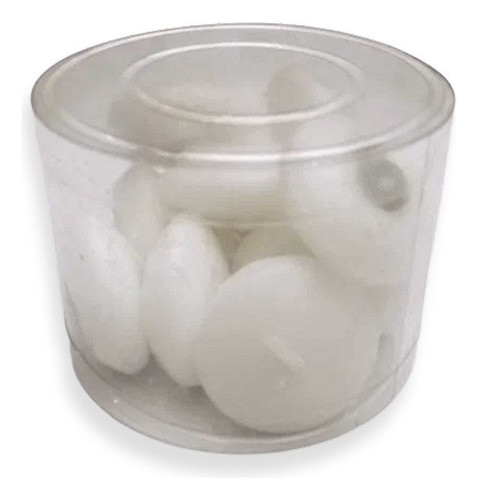 Set 12 Velas Tealight Blanco 0