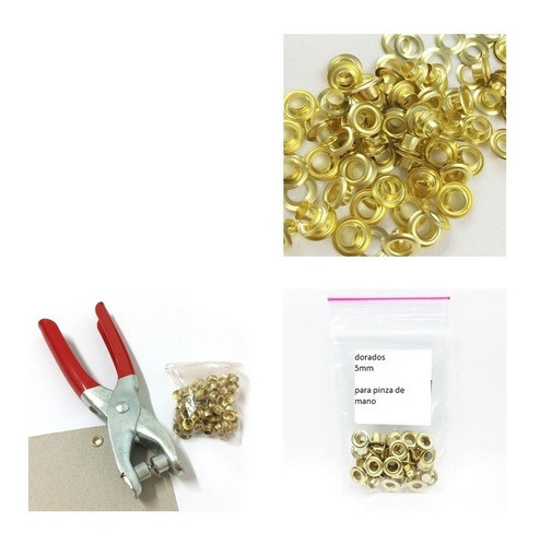 150  Ojalillos P/  Pinza   ,unicos Que Sirven 5 Mm 1