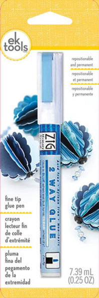 Ek Success 5500013 Ekzig 2 Way Fine Punta Glue Pen Carded 0