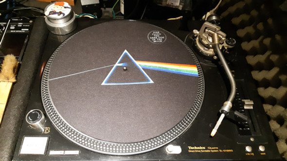 Pink Floyd Dark Side Of Moon Slipmat Paño Bandejas Latex 3mm 1