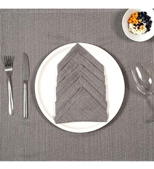 Conjunto De 12 Servilletas De Tela De Algodon De La Clinic 1