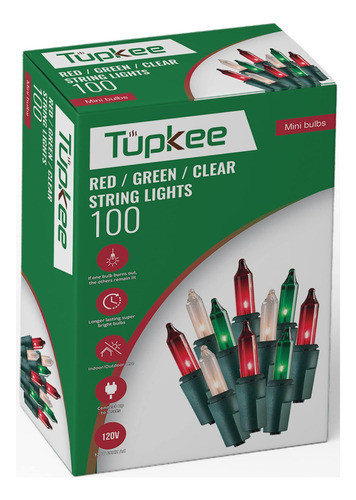 Guirnalda De Luces De Navidad De 100 Unidades, Luz Incandesc 0