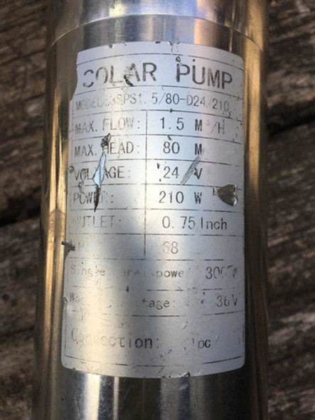Bomba De Agua Sumergible 24 V 1