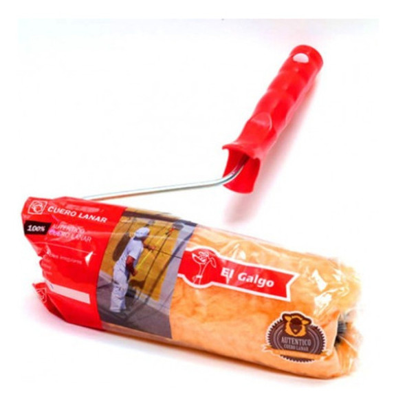 Rodillo El Galgo Max 22 Premium Cuero Lanar 0