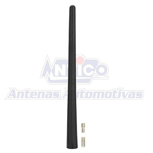 Mastil De Antena De Goma Para Auto 20cm Rosca 5/6mm 0