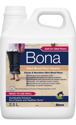 Limpiador Bona Pisos Madera  Aceitados 2.5l 0