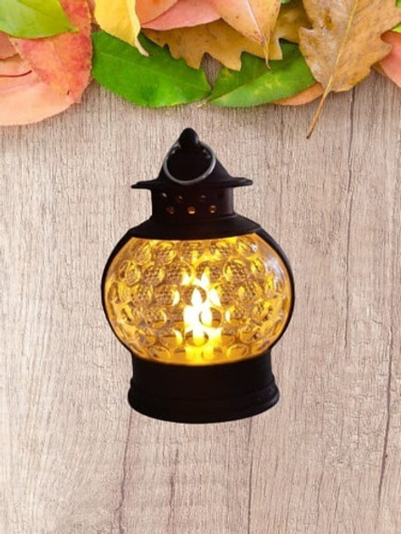 6 Farolitos Fanal Vela Led Luz Calida C/pilas Deco Souvenir 1