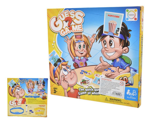 Juego De Mesa Adivina Quien Soy 75pcs En Caja 0