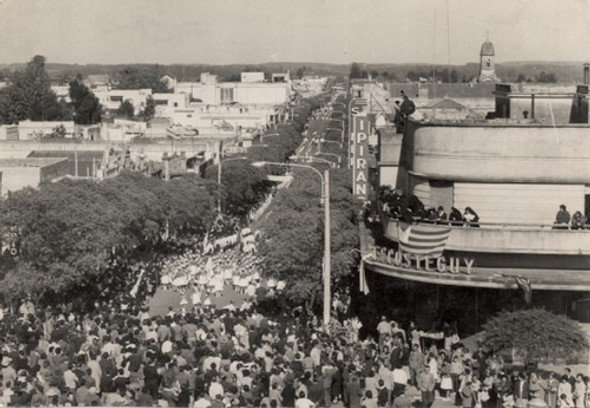 Rivera - Calle Sarandí En El Año 1962 - Lámina 45x30 Cm. 0