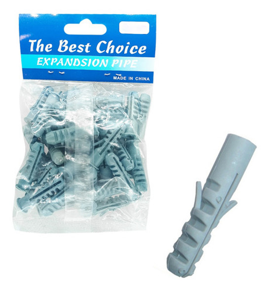 Tarugos 6mm De Nylon Por 100 Unidades Fijacion 0