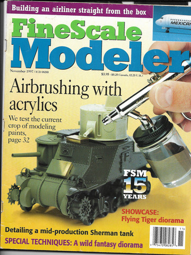 Revista Fine Scale Modeler - Escolha A Sua Tenho Varias 1