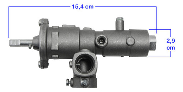 Válvula Rotativa Tonka Gas Natural Calefón Volcan / Orbis Pr 1