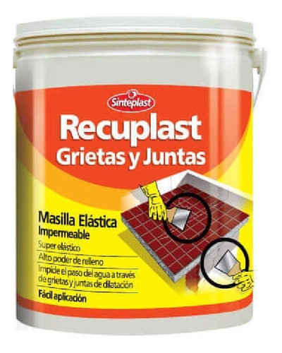 Recuplast Sellador De Grietas Y Juntas X 5 Kg / Camino 1 0