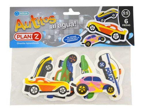 Autitos Autos Al Agua Para Jugar En La Bañera 6 Piezas 0