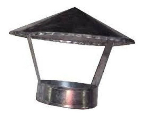 Sombrero Galvanizado 100mm Para Estufa A Leña Quematutti 0
