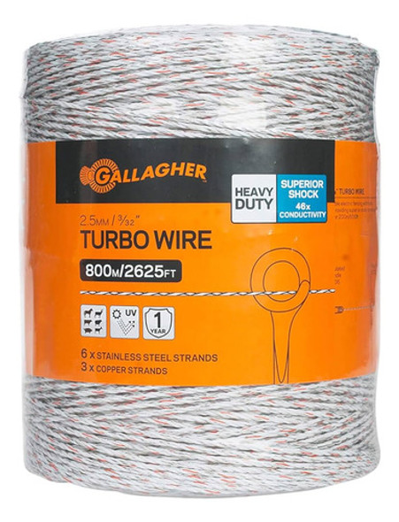 Hilo Eléctrico Gallagher 500mts 1