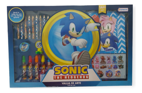 Valija De Arte  Full Art Set Sonic  Snc01225 0