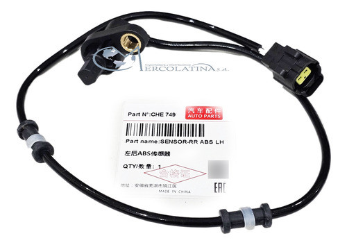 Sensor Abs Trasero Izquierdo Chery Face 0