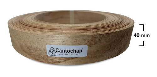 Tapacanto Chapa Paraiso Cantochap 40 Mm X 50 M Con Pegamento 1