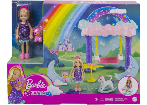Barbie Dreamtopia Chelsea Casa De Árbol En Las Nubes 0
