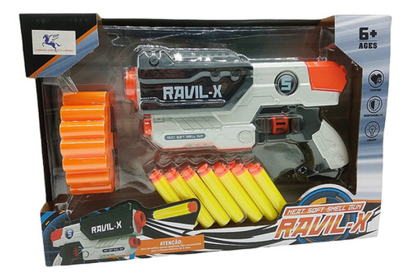 Pistola Lanza Dardos En Caja Ravil X 1