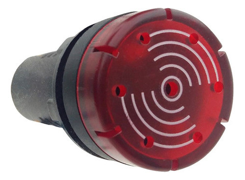 Indicador Sonoro Buzzer Para Tablero 22mm Ojo De Buey 24v 0