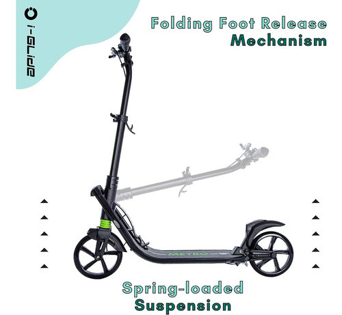 I-glide Metro Commuter (negro/verde) 1