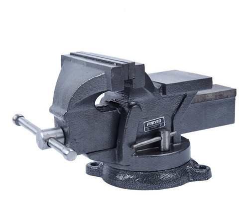 Morsa De Banco Finder Base Giratoria 5'' 125mm Queoferta.uy 0