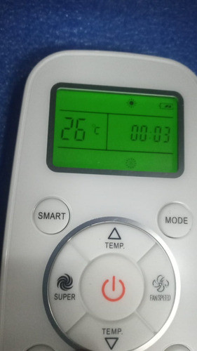 Control Remoto Aire Acondicionado Durabrand  Frio Color Nvos 0