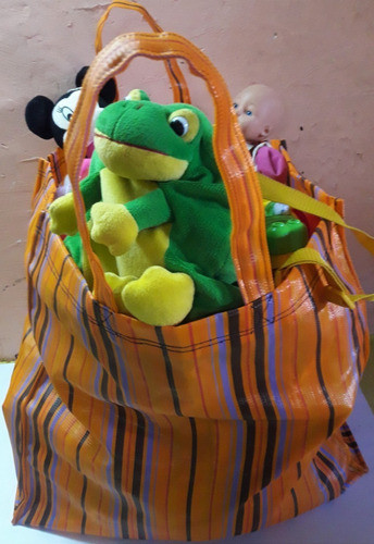 Bolsa De Feria-compra-super Gigante Para Juguetes O Ropa X.u 1
