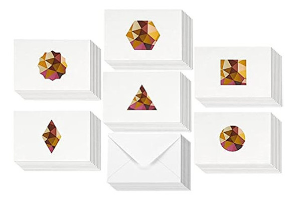 Paquete De 48 Tarjetas De Notas En Blanco Surtidas Para Toda 1