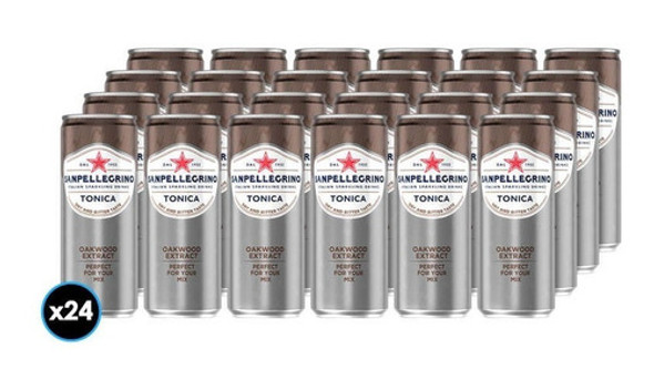 Agua Tonica San Pellegrino X330cc Italiana Pack X24 Latas 0