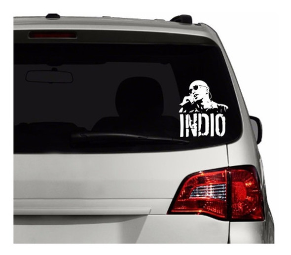 Rdg - Vinilo Sticker Calcomania Indio Solari Autos - 20 Cms 0
