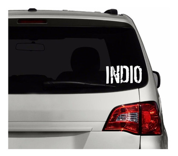 Rdg - Vinilo Sticker Calcomania Indio Solari Autos - 20 Cms 1