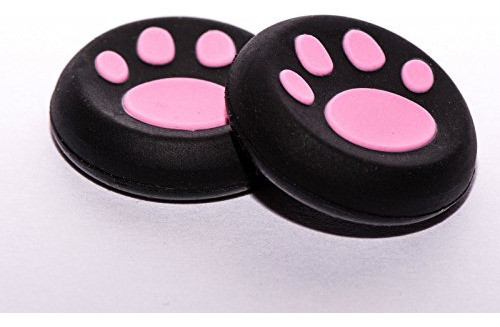 2 X Controlador Rosa Cubierta De La Tapa Del Pulgar Para Son 0