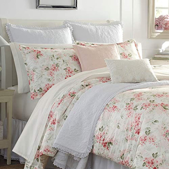 Edredón Ultra Suave De Lujo Laura Ashley Wisteria Collection 1 Edredón Ultra Suave De Lujo Laura Ashley Wisteria Collection 1