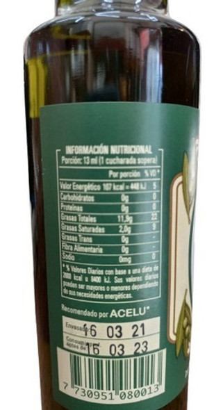 Aceite De Oliva 250ml Vivarietal 1