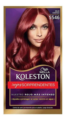 Coloración Koleston Kit 5546 Rojo Exótico 1