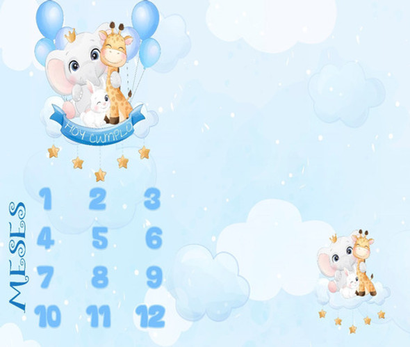 Lona Manta Crecimiento Bebe Semana Mes Y Año Lavable Jirafa 0 Lona Manta Crecimiento Bebe Semana Mes Y Año Lavable Jirafa 0