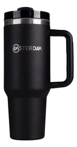 Vaso Con Mango Amsterdam Negro 1.2l 0 Vaso Con Mango Amsterdam Negro 1.2l 0