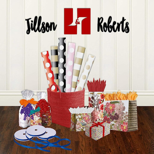 Jillson Roberts Bulk 5/8-inch Double Faced Satin Ribbon Disp 1