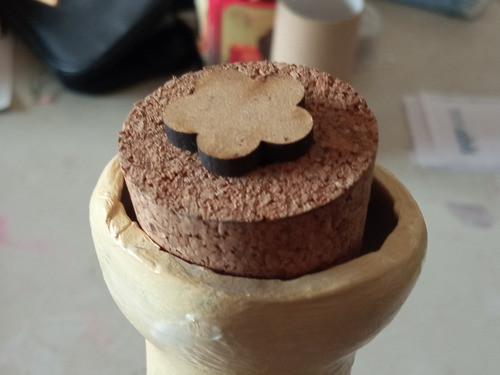 Vasija Ceramica Muy Delicada Sin Uso 1