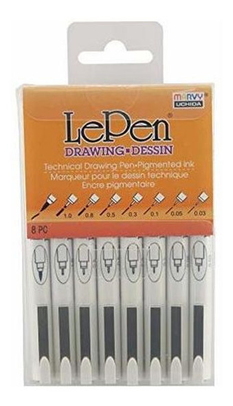 Uchida Of America 4100-8a Uchida, Le Technical Drawing 8 Pie 0