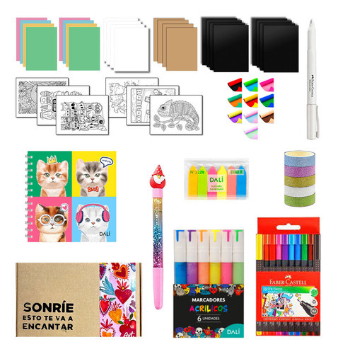 Art Box Teens Pro Kit De Arte Adolescentes Marcadores Hojas 0