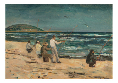 Carmelo De Arzadun - Pescadores - Lámina 45x30 Cm. 0