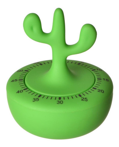 Timer Mecánico  Diseño Cactus 0