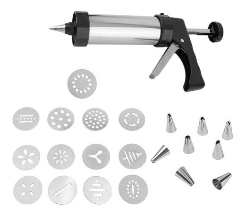 Kit Pistola Completo Decoración De Tortas Repostería Manga 0