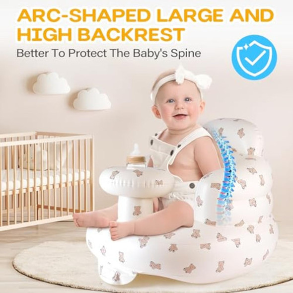 Asiento Inflable De Bebé Para Bebés De 3 A 36 1