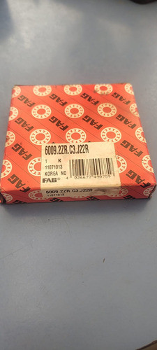 Ruleman Rodamiento Fag 6009 2zr.c3 1