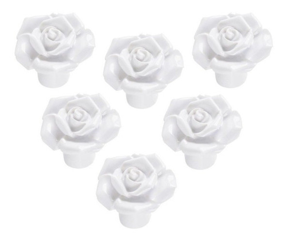 6 Tiradores De Ceramica / Porcelana (1klwr7zm) 0
